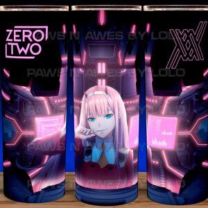 Zero Two Darling in the Franxx Anime Cup Mug Tumbler 20oz